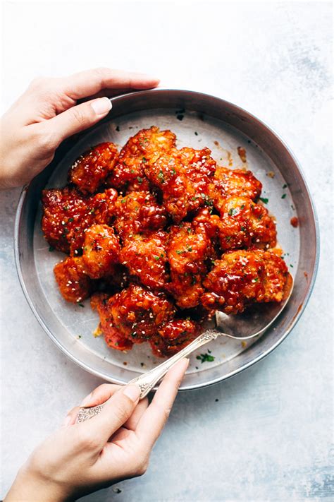 Sticky Baked Chicken Bites in Honey Sriracha Sauce