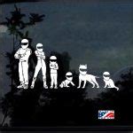 Stig family window decal sticker for cars and trucks