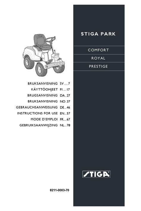 Stiga park pro awd parts manual. - Indmar marine engines service and diagnostic manual for electronic fuel injection system with mefi 5 5a controllers.