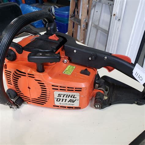 Thank you for your interest in one or more repair kits for the oil pump of your chainsaw STIHL 009, 010, 011 or 012. Repair kits from Weiss Motorgeraete fit perfectly and are from current production. ... I have owned several 011 AV saws over the years, all running with 16" bars. I sold my last one 4 months ago.. 