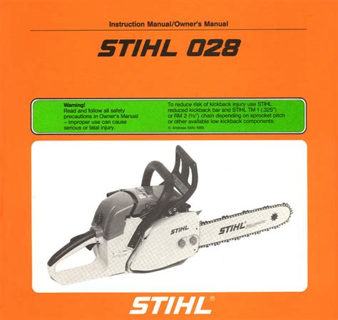 Stihl 028 avs wood boss manual. - Lycoming o 360 b2c catalogo ricambi motore manuale ricambi manuali ipc ipl.