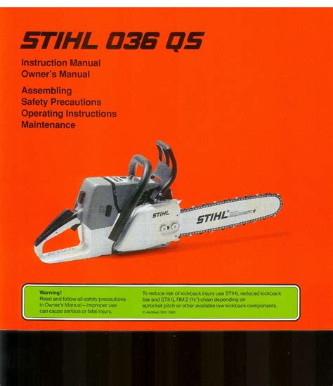 Stihl 036 qs elektrowerkzeug reparaturanleitung download herunterladen. - Axiom series coffee maker service manual.