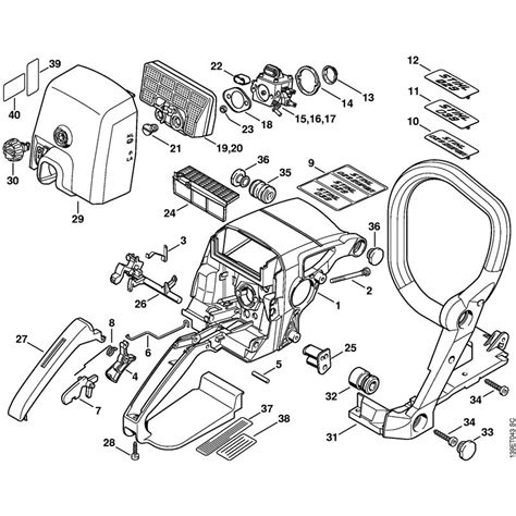 Stihl 039 Chainsaw Parts Diagram - schematron.org