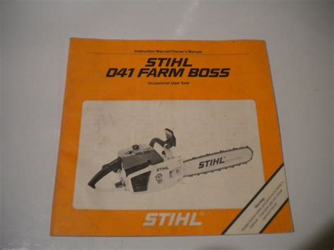 Stihl 041 farm boss service manual. - Solis palazzo rapid steam instruction manual.
