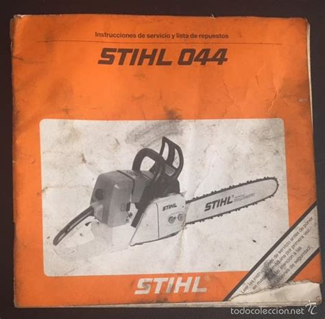 Stihl 044 motosierra servicio reparación manual descarga instantánea. - Catalogus van een magnificque en extra destige inboedel.