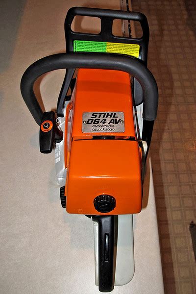 Stihl 064 ... highest power to weight of any big saw?