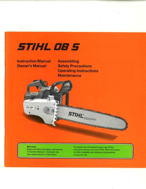 Stihl 08 5 chainsaw workshop manual. - Relatos robados a la imaginación de un argentino.