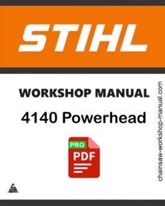 Stihl 4140 power tool service manual. - Dikter från malmberget saml. av kajsa ohrlander..