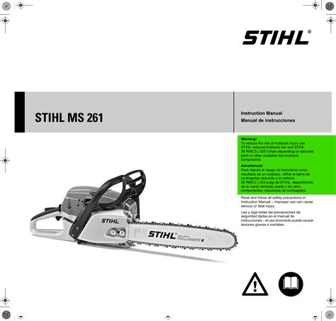 Stihl Ms 261C Manual