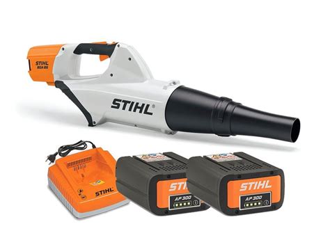 Stihl battery leaf blower. Cordless Leaf Blower,20V Handheld Electric Leaf Blower with 2.0Ah Battery & Charger, 2 Speed Mode, Lightweight Battery Powered Leaf Blower for Lawn Care, Patio, Yard, Sidewalk,Snow Blowing. 2,109. 1K+ bought in past month. $5999. List: $79.99. Join Prime to buy this item at $49.99. FREE delivery Fri, Mar 8. Or fastest delivery Wed, Mar 6. 