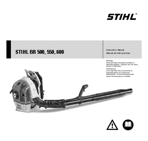 Stihl br 500 br 550 br 600 service repair workshop manual. - Manuale utente per prodotto trilogy 100.
