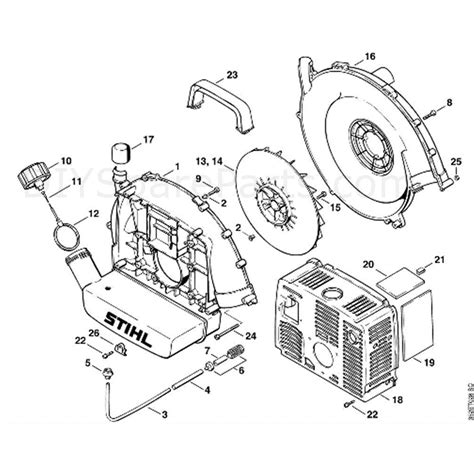 Parts; Stihl; Diagrams; BR 700; Stihl BR 700 Backpack Blower (BR 700) Parts Diagram Select a page from the Stihl BR 700 Backpack Blower diagram to view the parts list and exploded view diagram. All parts that fit a BR 700 Backpack Blower . Pages in this diagram. 