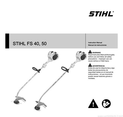 Stihl fs 40 parts diagram pdf. Stihl Brushcutter (FS) Parts. Stihl FS25-4, FS65-4 Brushcutter Parts ... See 10 more diagrams. ... Throttle Cable for Stihl FS 40 C Brushcutter - OEM No. 4144 180 ... 