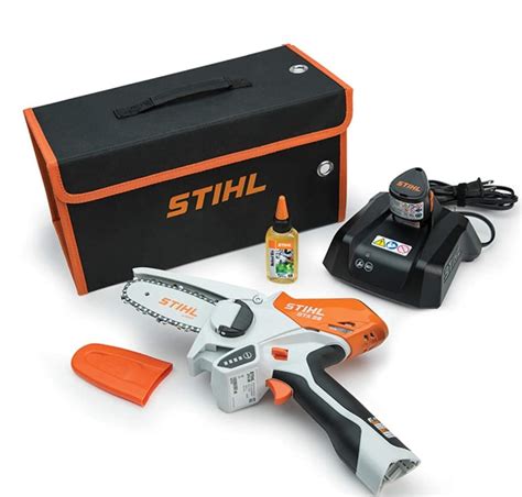 Stihl g26. Stihl GTA 26 Cordless Garden Pruner. Included in the set: 1 x AS 2 Lithium-Ion, 28 Wh, 10.8 V. 1 x AL 1 standard charger. 1 x 10 cm Light guide bar. 1 x 10 cm 1/4″ PM3 saw chain. 1 x Multioil Bio, 50 ml. 1 x black / orange carry bag with eyelets for wall-mounting. 4 in stock. 