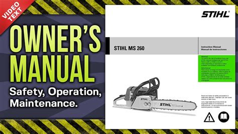 Stihl ms 260 service repair manual. - Eska 3 5 hp outboard manual.