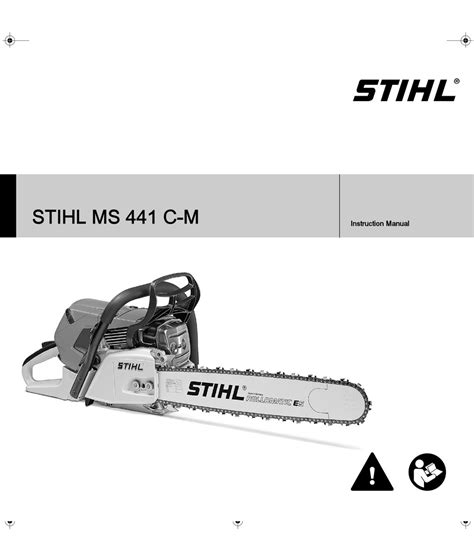 Stihl ms 441 ms 441 c brushcutters service repair manual instant. - Manual de usuario honda civic 2008.