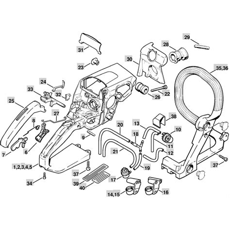  8. 1123 647 2400 - Stihl Spring. £1.26. To Basket. View Stihl MS 250 Chainsaw (MS250 C) Parts Diagram , Oil Pump to easily locate and buy the spares that fit this machine. . 