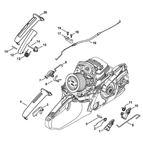 Stihl ms261 parts diagram. F Quick tensioner parts MS 260. Online version - not for reprint Illustration 8 Ref. ID Part Number Qty. Part Name 1 1121 400 1200 1 Flywheel (1,3,4) 
