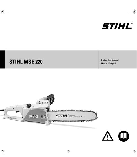 Stihl mse 220 mse 220 c brushcutters service repair manual instant. - Honda hs520 snow blower service manual.