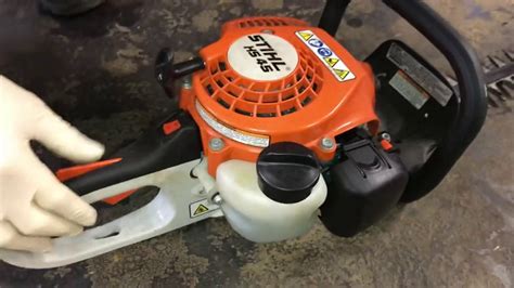Stihl trimmer on off switch. How to Turn Off Stihl Weed Eater. Stihl weed eaters have a useful "off" switch. To turn it off, here's what to do: Release the trigger. Let the engine idle. Turn the switch to "off". Hold the trigger lockdown button. Rotate the cutting head 'till it locks. Remove the spark plug boot to completely disable it. 