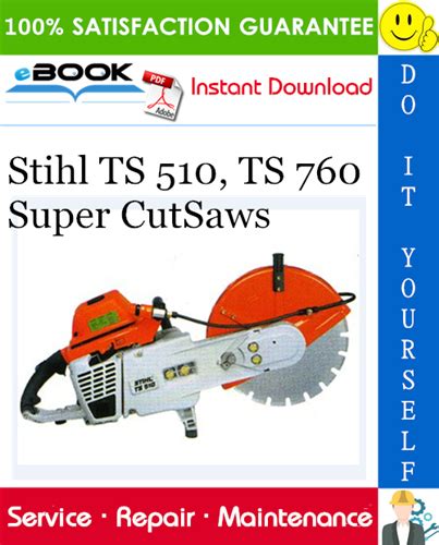 Stihl ts 510 ts 760 super cutsaws service repair workshop manual. - Scritti di filología e di archeologia.