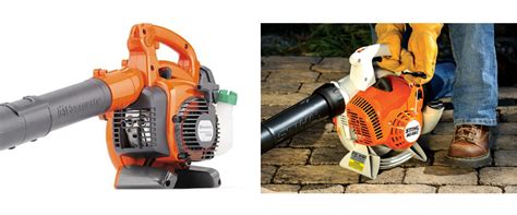 CFM & MPH. In comparison, the Stihl BG 50, with a CFM of 412, beats the 353 CFM of the Stihl BGA 56, making it the superior landscaping tool of the two, when it comes to the amount of leaves that can be blown per minute. You will find that the Stihl BG 50 at an MPH of 159 outperforms the 100 MPH of the Stihl BGA 56 and can blow leaves on grass ...
