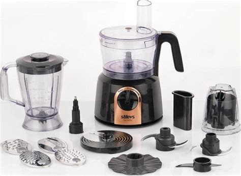 Stilevs Maxi Chef Pro Mutfak Robotu Siyah&Bakır. 