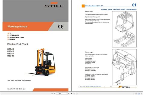 Still electric fork truck forklift r20 15 r20 16 r20 17 r20 20 series service repair workshop manual. - Manual de firmware del programa de control de suministro igbt.