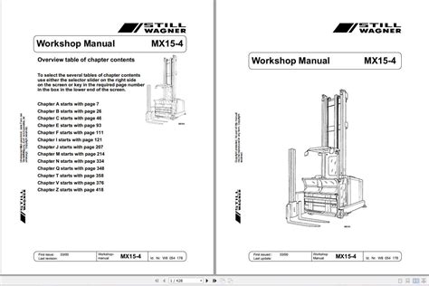Still wagner mx15 4 forklift service repair workshop manual. - A writers guide to powerful paragraphs.