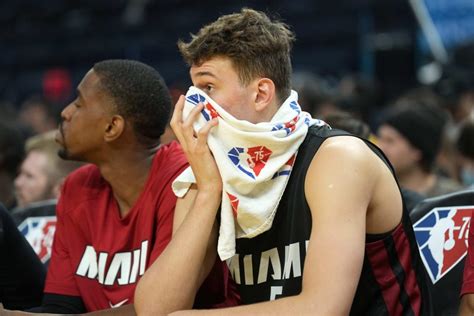 Still yet to graduate high school, Heat’s Jovic a sidelined study in NBA potential