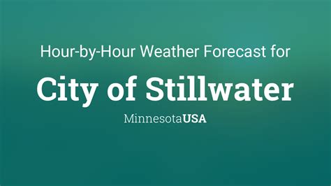 Oct 11, 2023 · Stillwater 14 Day Extended Forecast. Time/General. Weather. Time Zone. DST Changes. Sun & Moon. Weather Today Weather Hourly 14 Day Forecast Yesterday/Past Weather Climate (Averages) Currently: 47 °F. Clear. . 