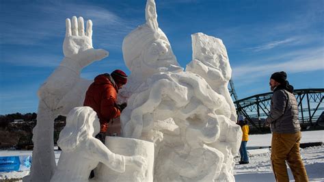 Stillwater to host World Snow Sculpting Championship for third time