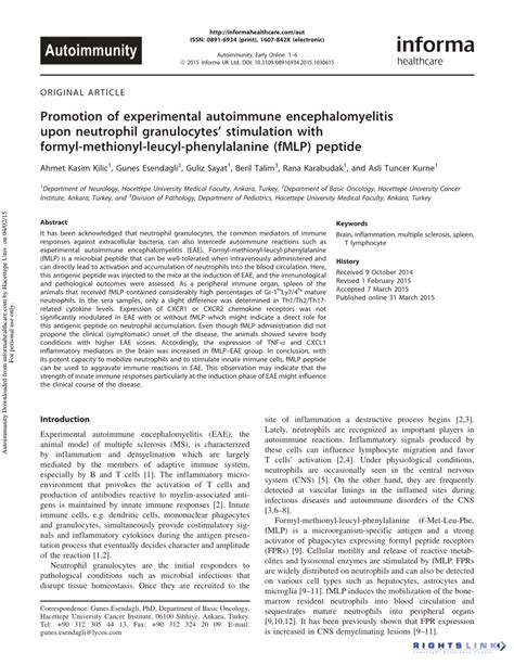 Stimulation of human neutrophils with formyl-methionyl-leucyl ...