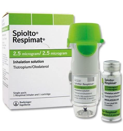 Stiolto Respimat (tiotropium bromide and olodaterol): …