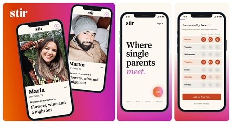 Accept All Cookies. Stir is the dating app for single parents. It’s the smart choice for single parents who are ready to date but want to avoid the pressures of other dating apps.