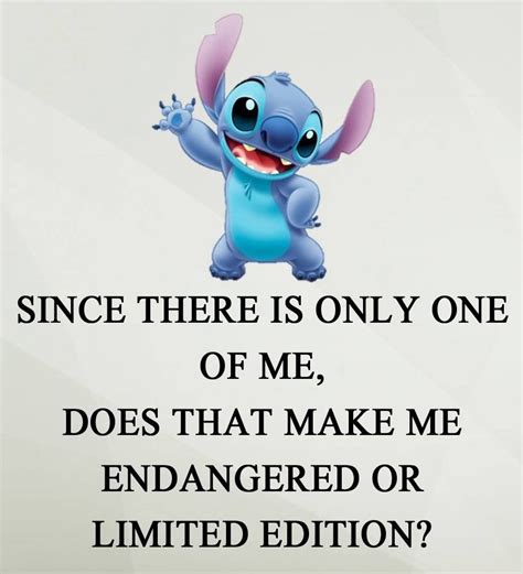 Stitch's Witty Wisdom: Quotable Gems from Disney's Beloved Alien