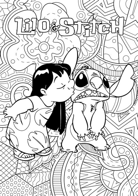 Stitch Disney Coloring Pages