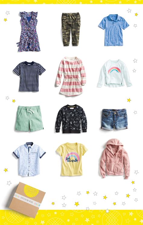 Stitch fix kids. Stitch Fix is shopping reimagined, just for you. We find your style and fit from over 1000 brands and styles - including plus size looks, petite fashion and maternity outfits - based on your style quiz. Let your personal stylist pick for you, or buy favorites in Stitch Fix Freestyle™, a shop built just for you. Free shipping and returns. 