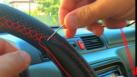 Carodi Leather Steering Wheel Cover, Breathable Non-Slip Design, Sof