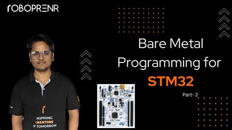 Stm32 bare metal programming.  Some would call this register level programming.  Dec 26, 2025 · ...