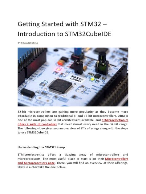 Stm32 projects for final year.  Dec 17, 2025 · Introduction STM32CubeIDE 2.  Nov 25, 2024 · Whe...