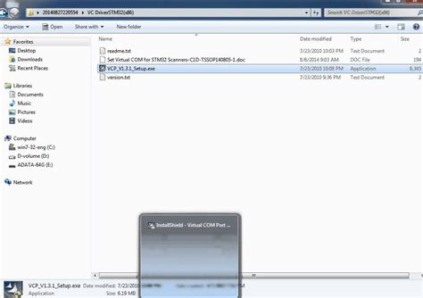 Stm32 virtual com port driver windows 7 64 bit.  Good luck.  It would install successfull...