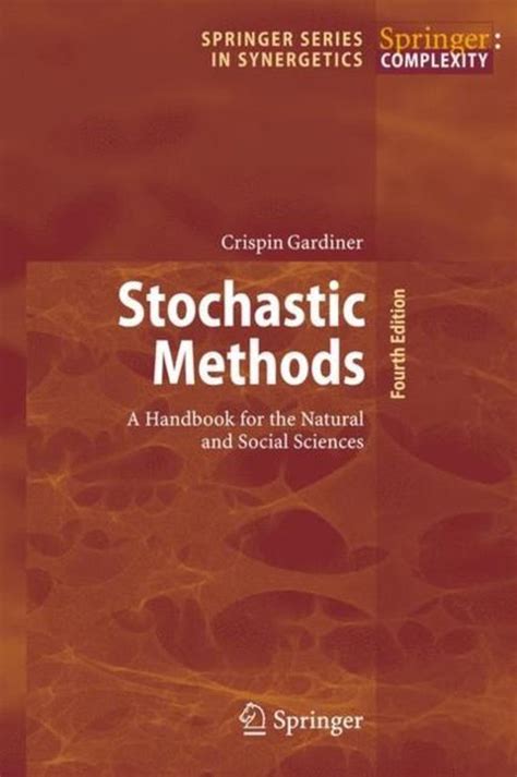 Stochastic methods a handbook for the natural and social sciences. - Kalendarze fotograficzne z zakładu konrada brandla.