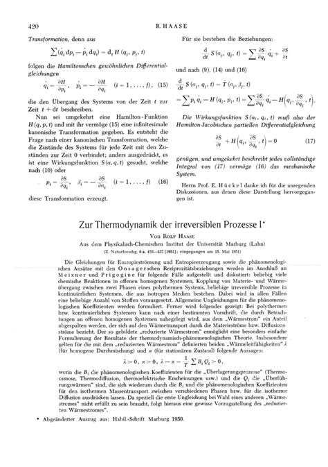 Stochastische theorie der nichtlinearen irreversiblen prozesse. - Eléments de géométrie de g.p. de roberval.