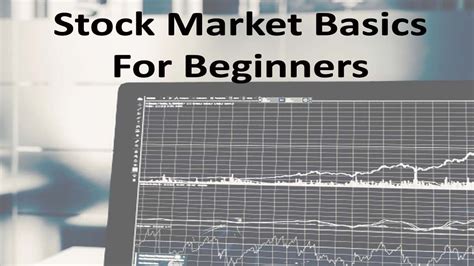 Stock Market Basics 9 Tips For Beginners 