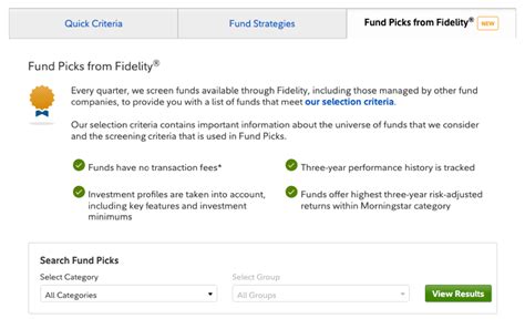 Stock Screeners Fund Comparison Tools from 