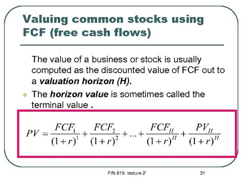 Stock fcf. Things To Know About Stock fcf. 