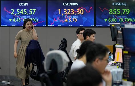 Stock market today: Asian shares are mixed after China reports weaker manufacturing in June