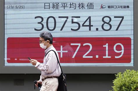 Stock market today: Asian shares extend losses, while Japan’s Nikkei pushes higher