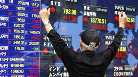 Stock market today: Asian shares fall after bond market stress hits Wall Street